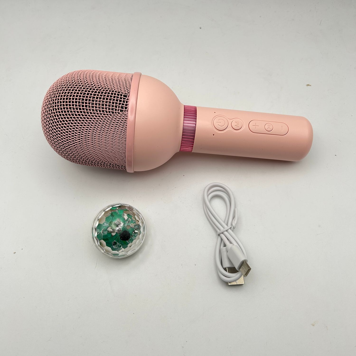 TONOR bezprzewodowy mikrofon karaoke dla dzieci, różowy