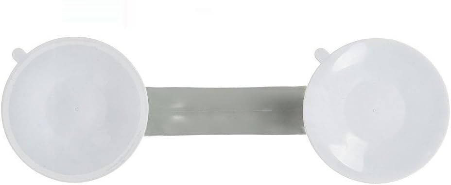 Qiu&#39;s dom 2 x Uchwyt z Próżniową Przyssawką, do Prysznica i Wanny (Szary)