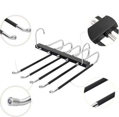 Wieszak na spodnie TAOPE, wieszaki na spodnie ze stali nierdzewnej