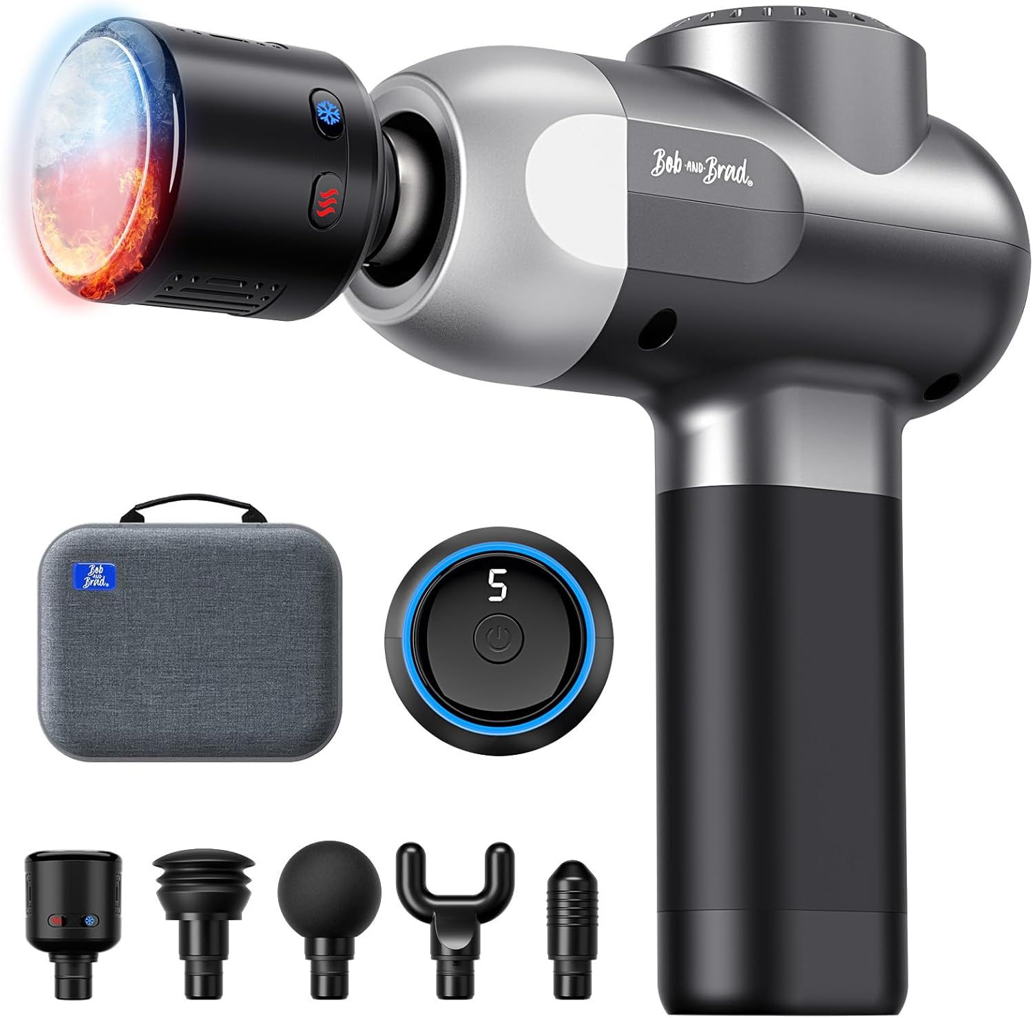 Pistolet Bob i Brad C2 Pro Masażer do głębokich tkanek, terapia cieplna