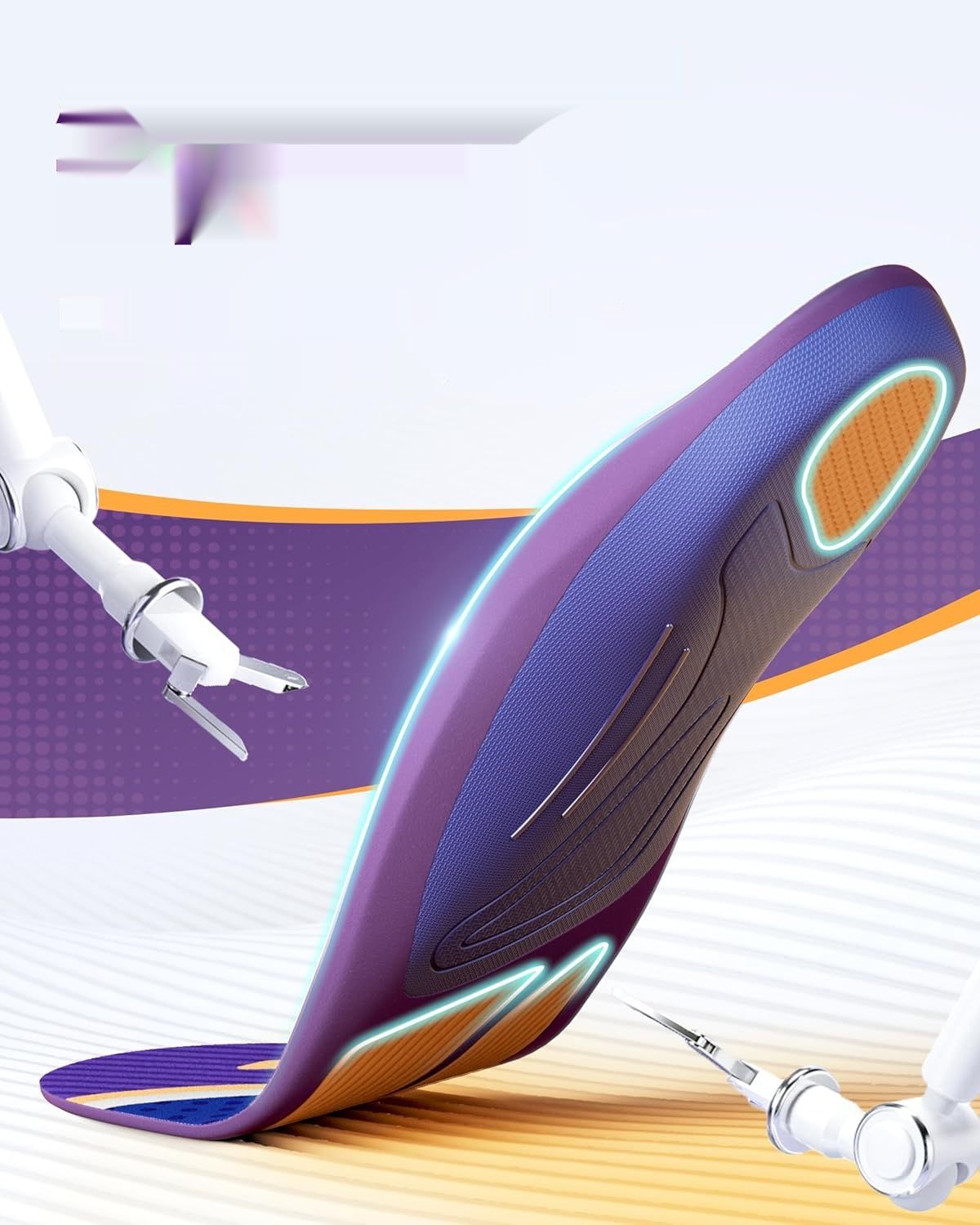 QBK Wkładki Ortopedyczne Ostroga Piętowa Unisex L