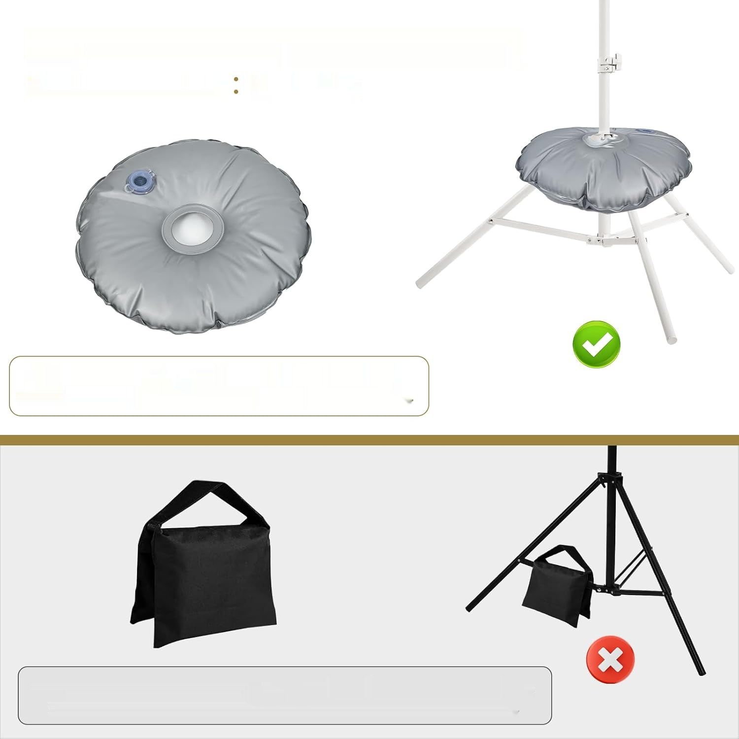 BENOISON Statyw do Tła Fotograficznego - 2,6 x 3 m Regulowany System Tła