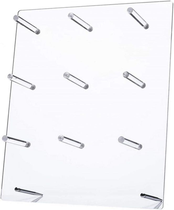 POHOVE Stojak na Pączki Akrylowy przezroczysty prostokątny