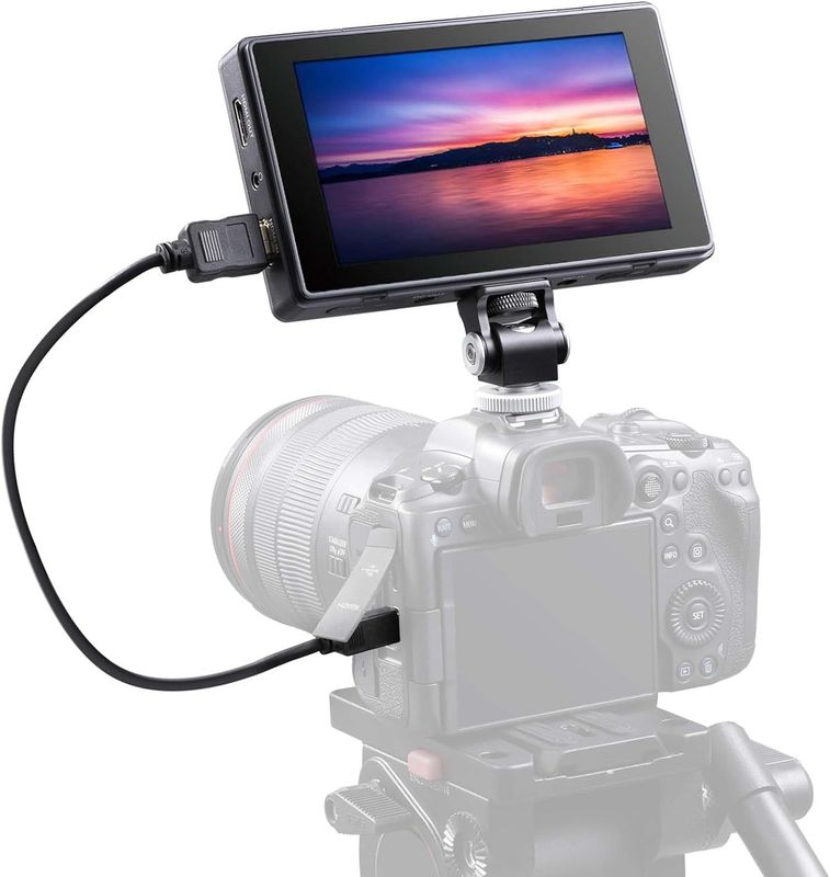 Godox GM55 Monitor dotykowy do kamery 5,5&quot; 4K HDMI Monitor wideo.