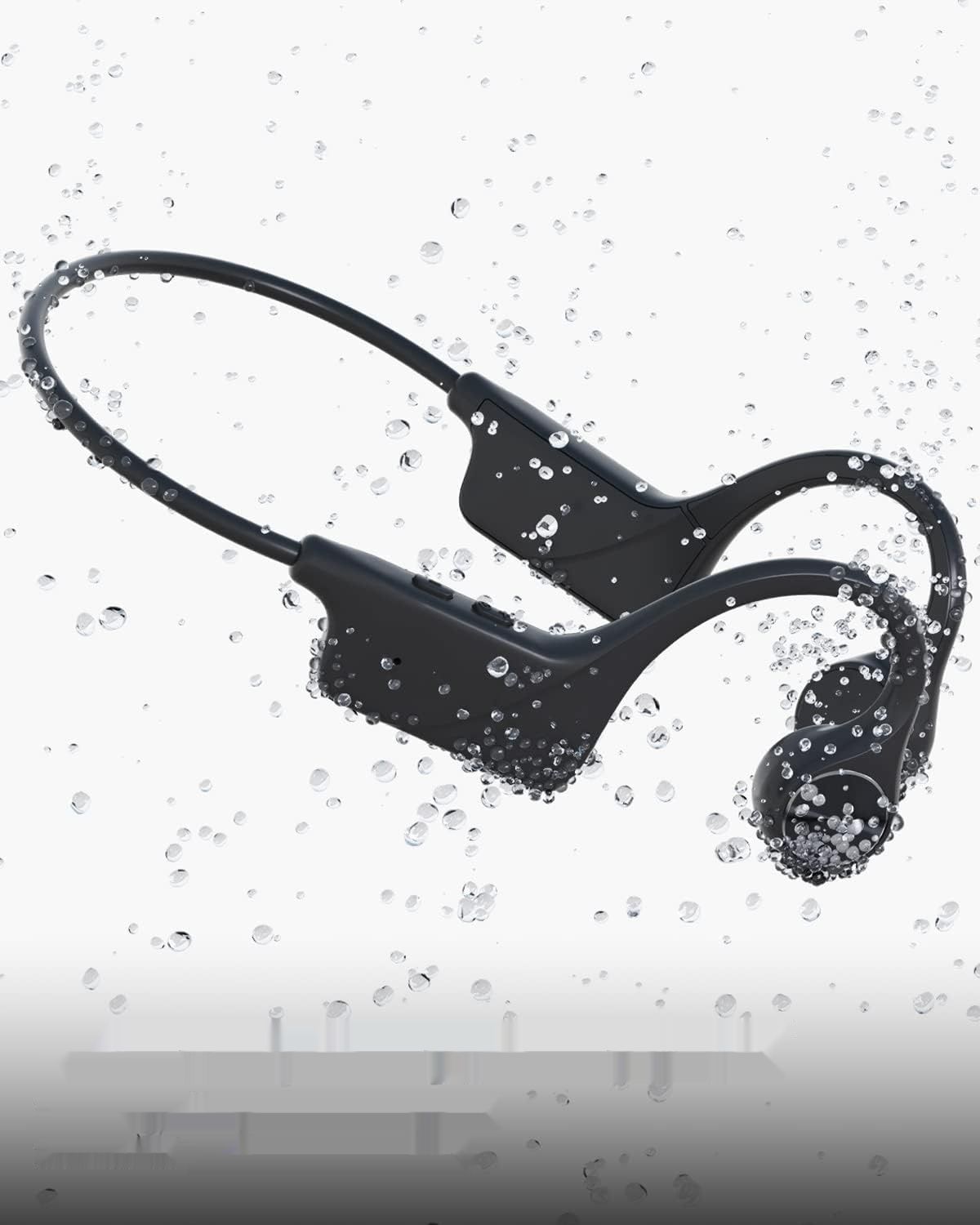 SANOTO Open Ear Słuchawki Bluetooth 5.3, Słuchawki przewodnictwa kostnego.