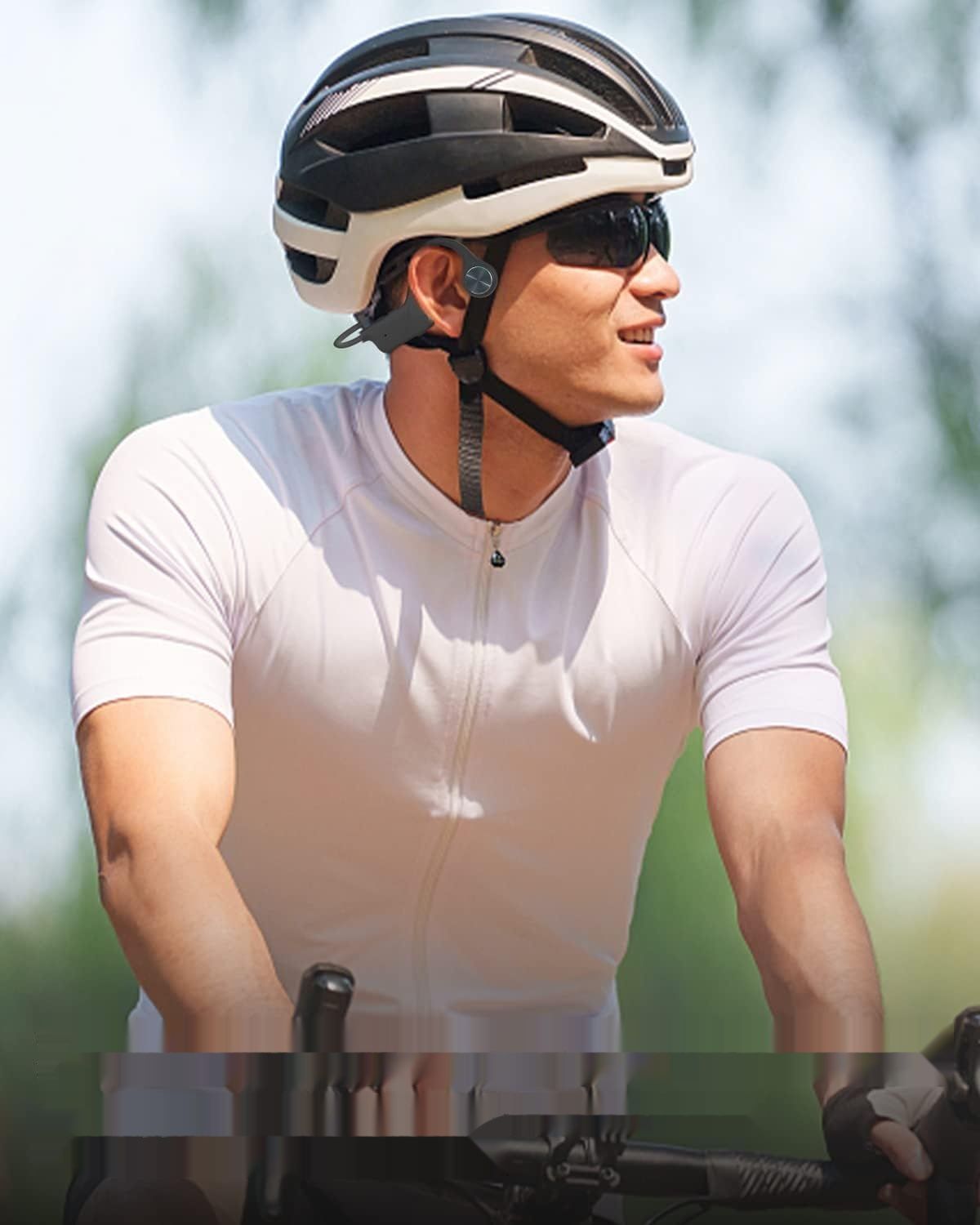 SANOTO Open Ear Słuchawki Bluetooth 5.3, Słuchawki przewodnictwa kostnego.