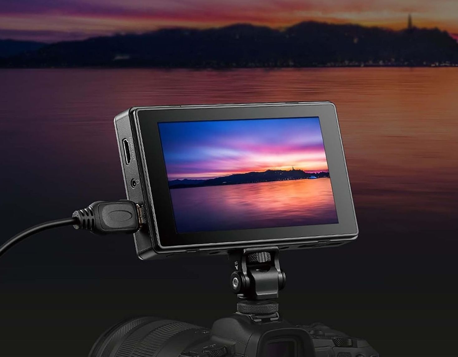 Godox GM55 Monitor dotykowy do kamery 5,5&quot; 4K HDMI Monitor wideo.