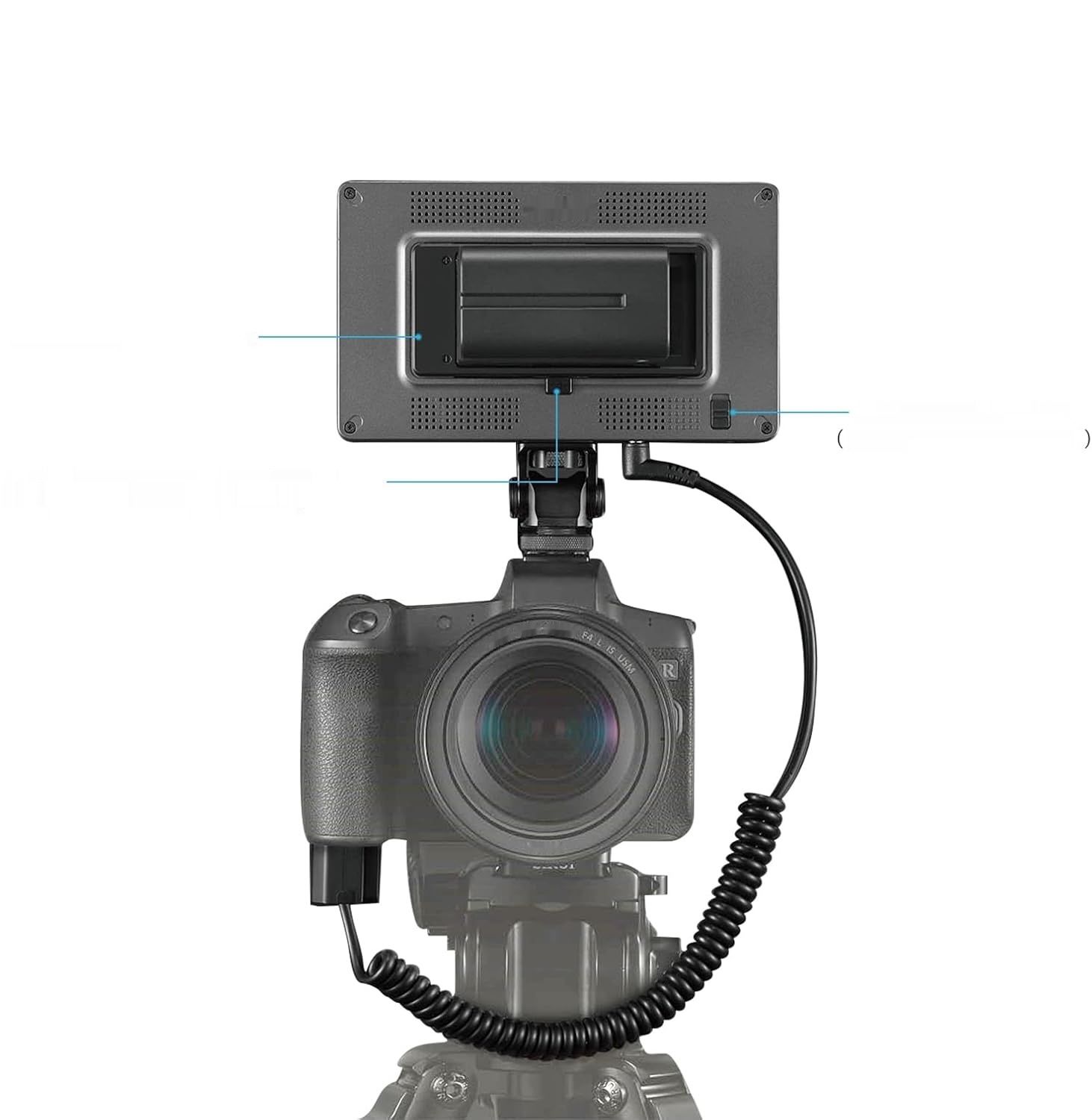 Godox GM55 Monitor dotykowy do kamery 5,5&quot; 4K HDMI Monitor wideo.