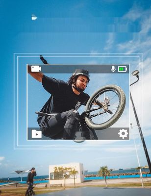 Apexcam M80 Kamera Sportowa z kartą 64 GB 4K 60 FPS 48 MP WiFi 40 m