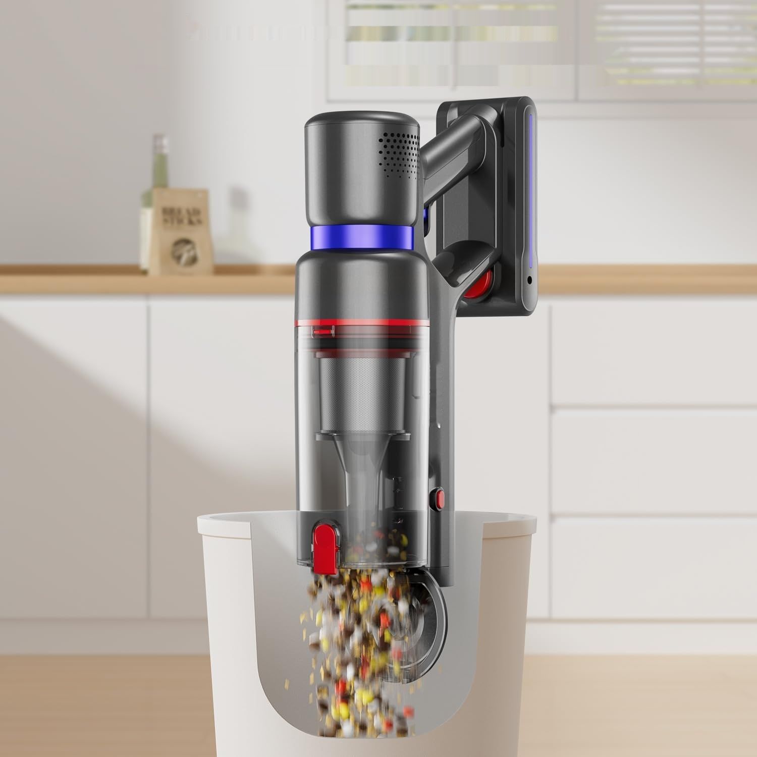 Avalsor Odkurzacz bezprzewodowy 45000 Pa/550 W/65 min, 1,5 l.