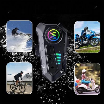 Zestaw słuchawkowy do hełmu motocyklowego Bluetooth z mikrofonem Interkom