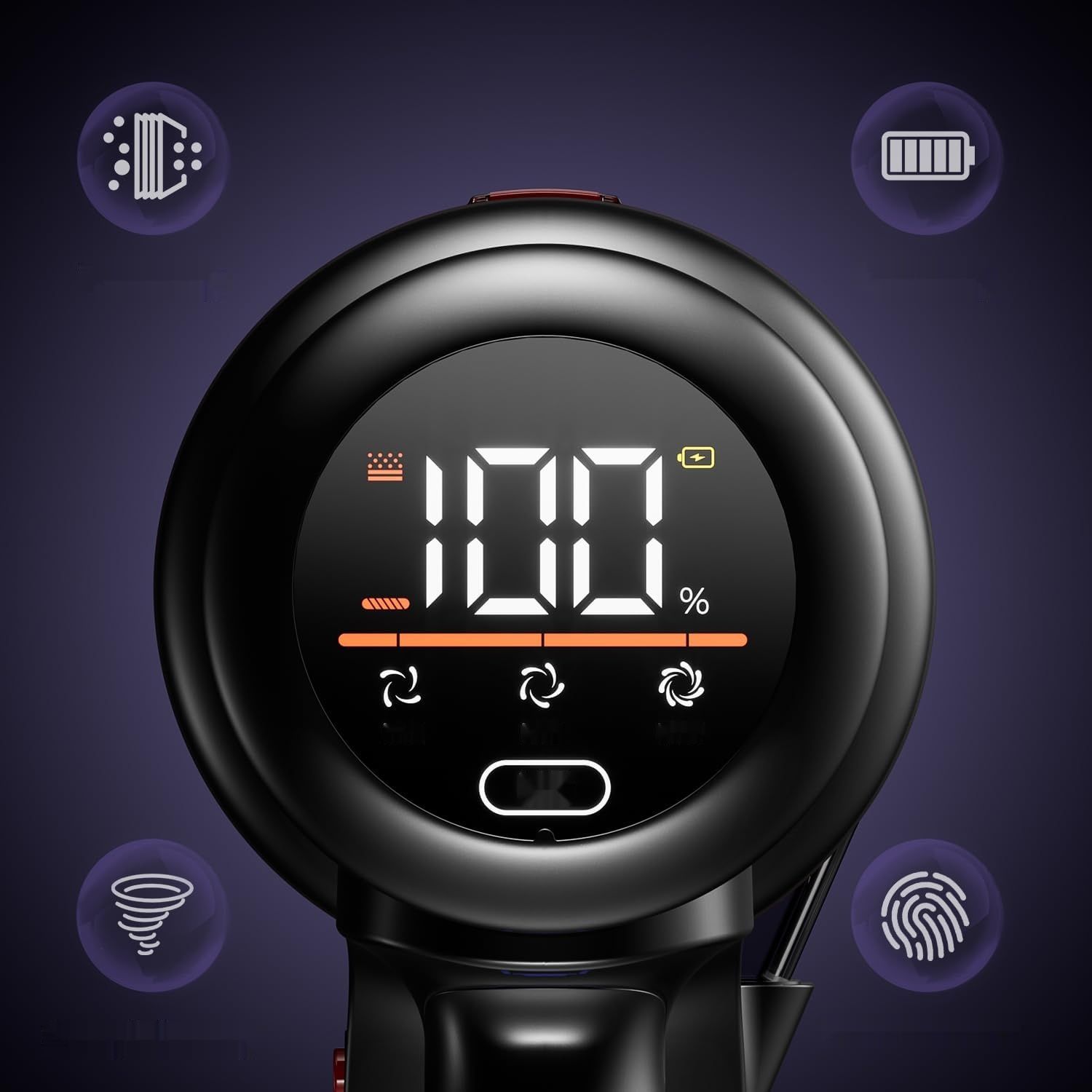 Avalsor Odkurzacz bezprzewodowy 45000 Pa/550 W/65 min, 1,5 l.