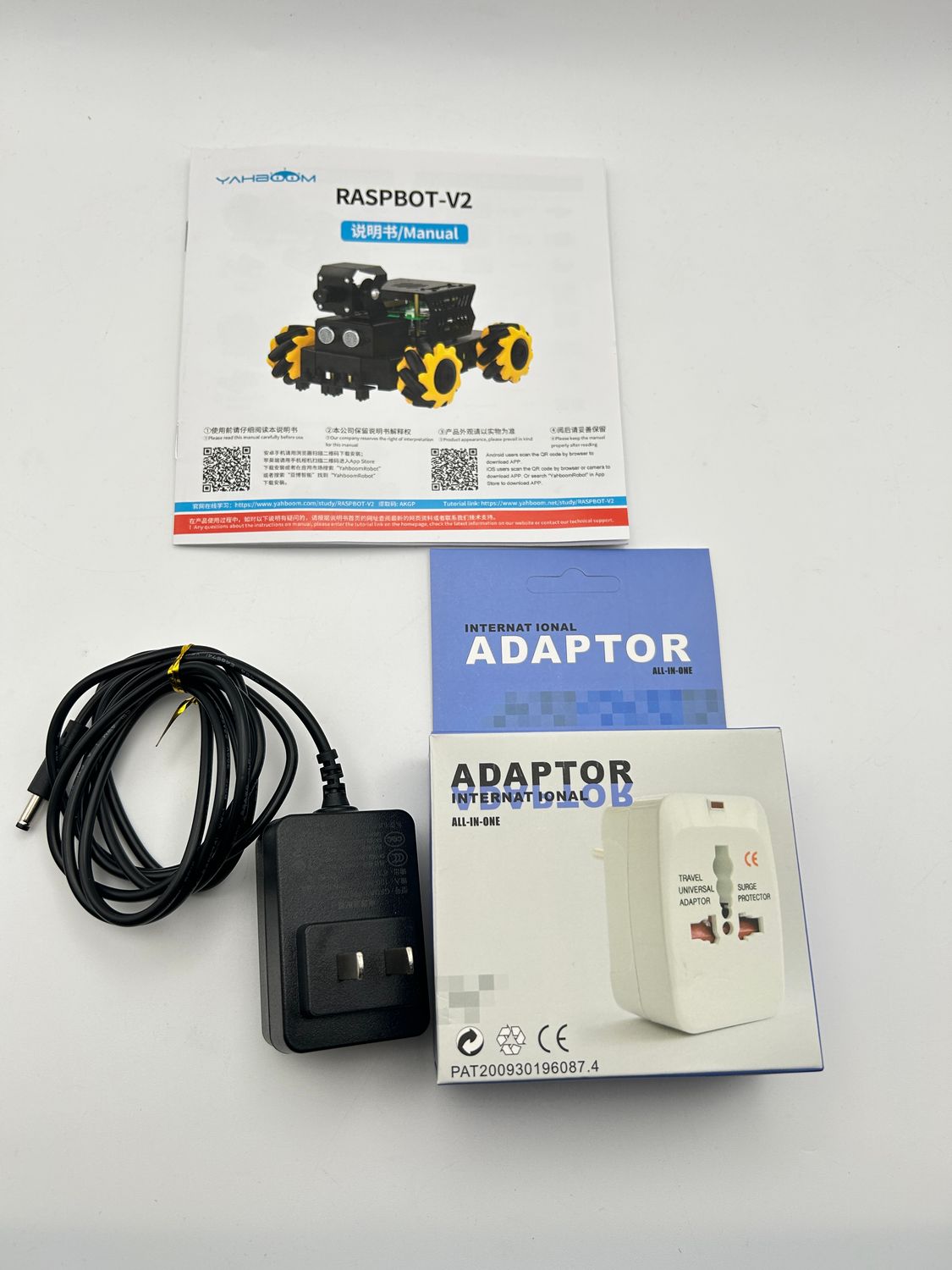 Yahboom Zestaw Samochodowy Robot dla RPi-5 Wspiera Ros2 Humble Version