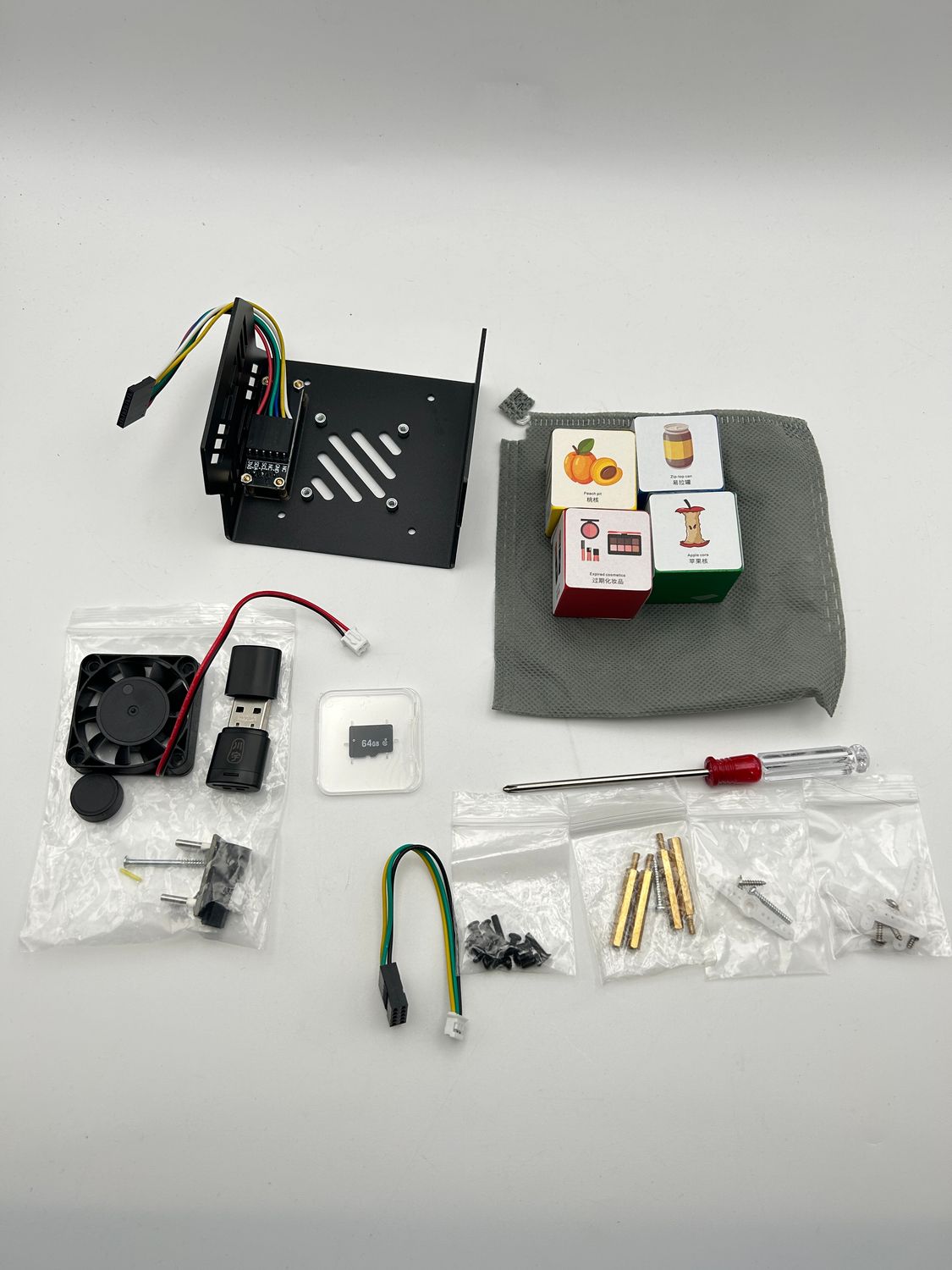 Yahboom Zestaw Samochodowy Robot dla RPi-5 Wspiera Ros2 Humble Version