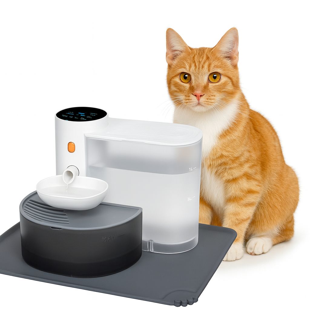 Fontana dla kotów GOYJOY, ultra cicha, 3 l