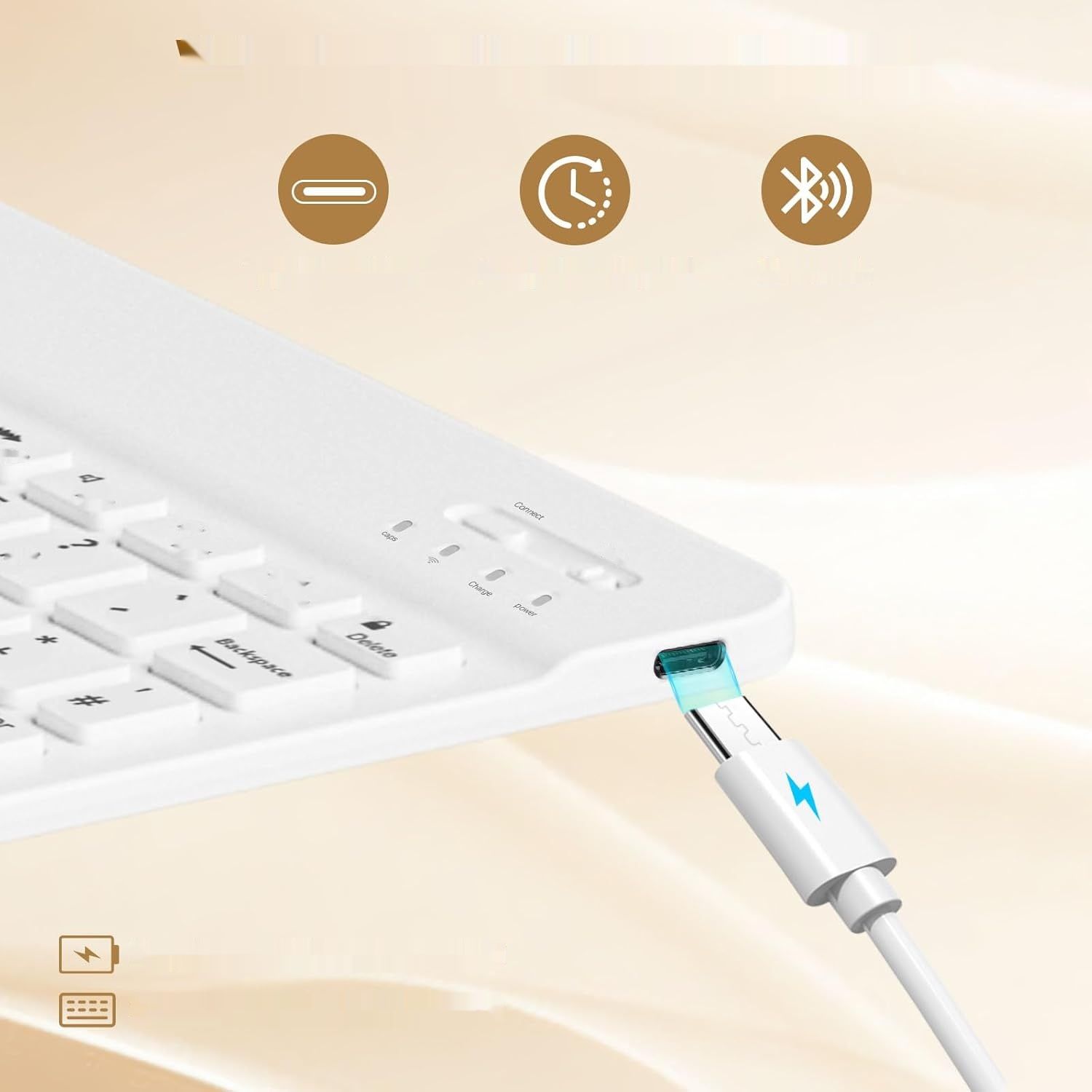 ZOYU Etui z klawiaturą do iPad Air 11 cali (2025/2024) i 10,9 cali (2022/2020)