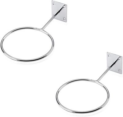 Weyying 2 sztuki stojaków do koszykówki do montażu na ścianie