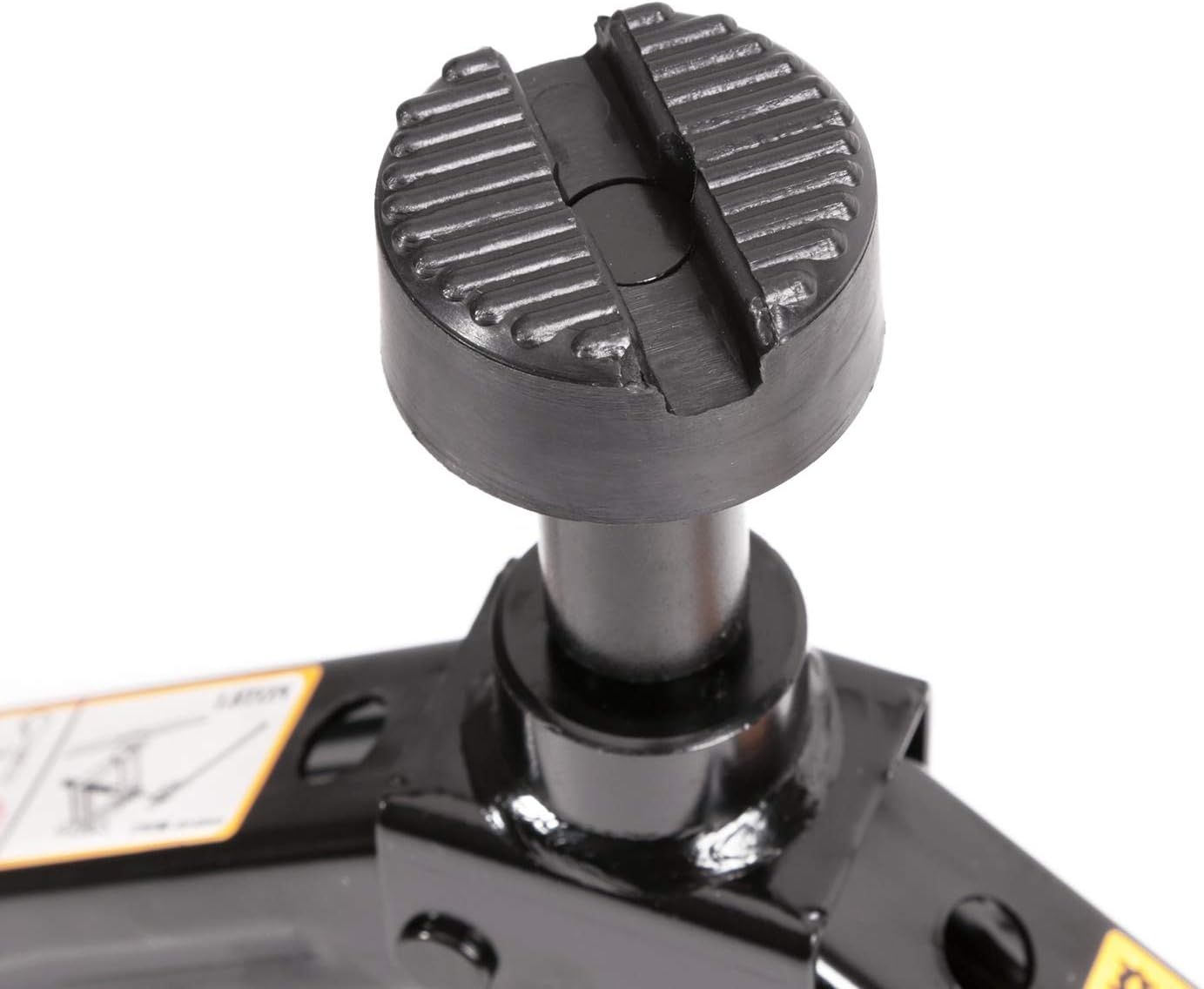 Podnośnik nożycowy, udźwig 1,8 tony, maks. wysokość 419 mm.