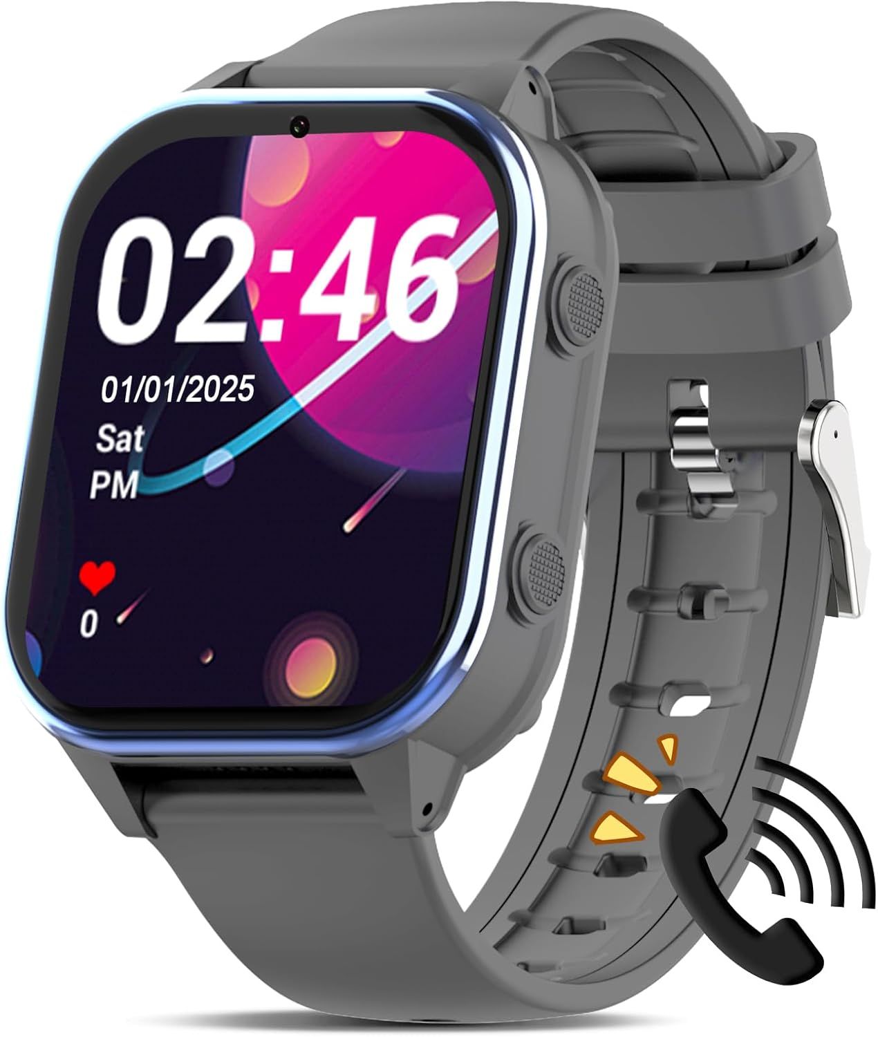 PTHTECHUS Zegarek Dziecięcy 4G