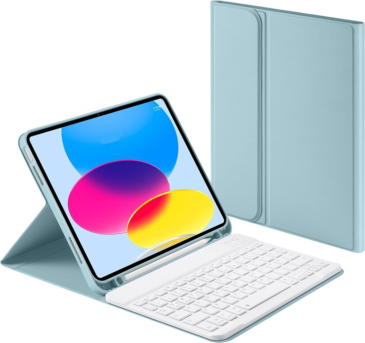 Etui Laetass z klawiaturą do iPada 10 generacji 10,9 cala 2022