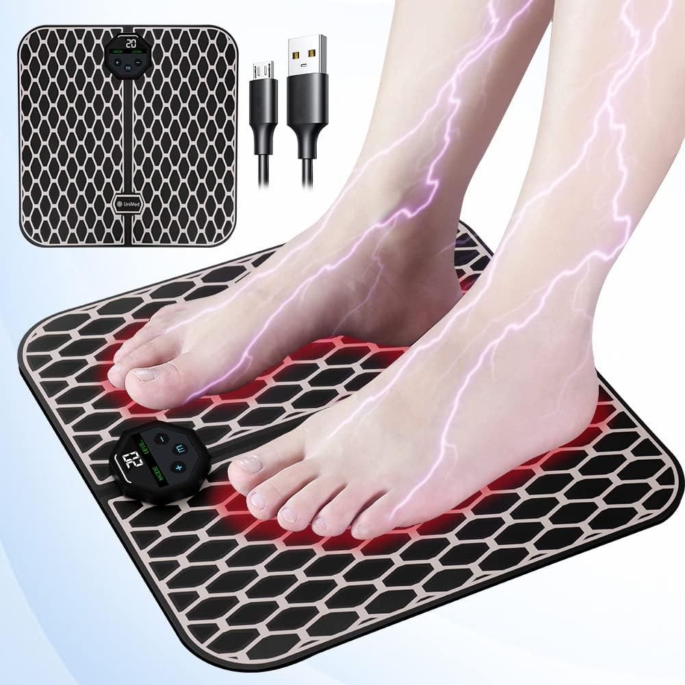 INHDBOX Masażer do Stóp EMS, Przenośny Masażer do Stóp z USB