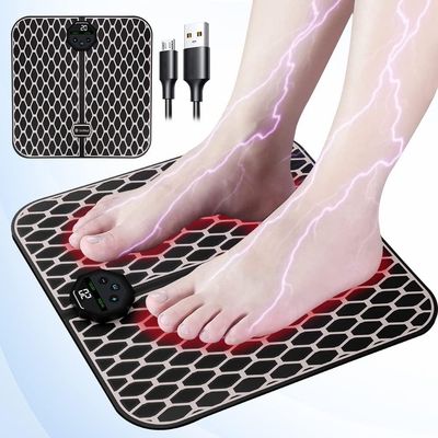 INHDBOX Masażer do Stóp EMS, Przenośny Masażer do Stóp z USB