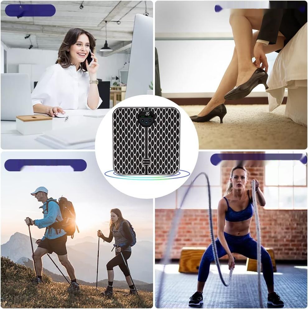 INHDBOX Masażer do Stóp EMS, Przenośny Masażer do Stóp z USB