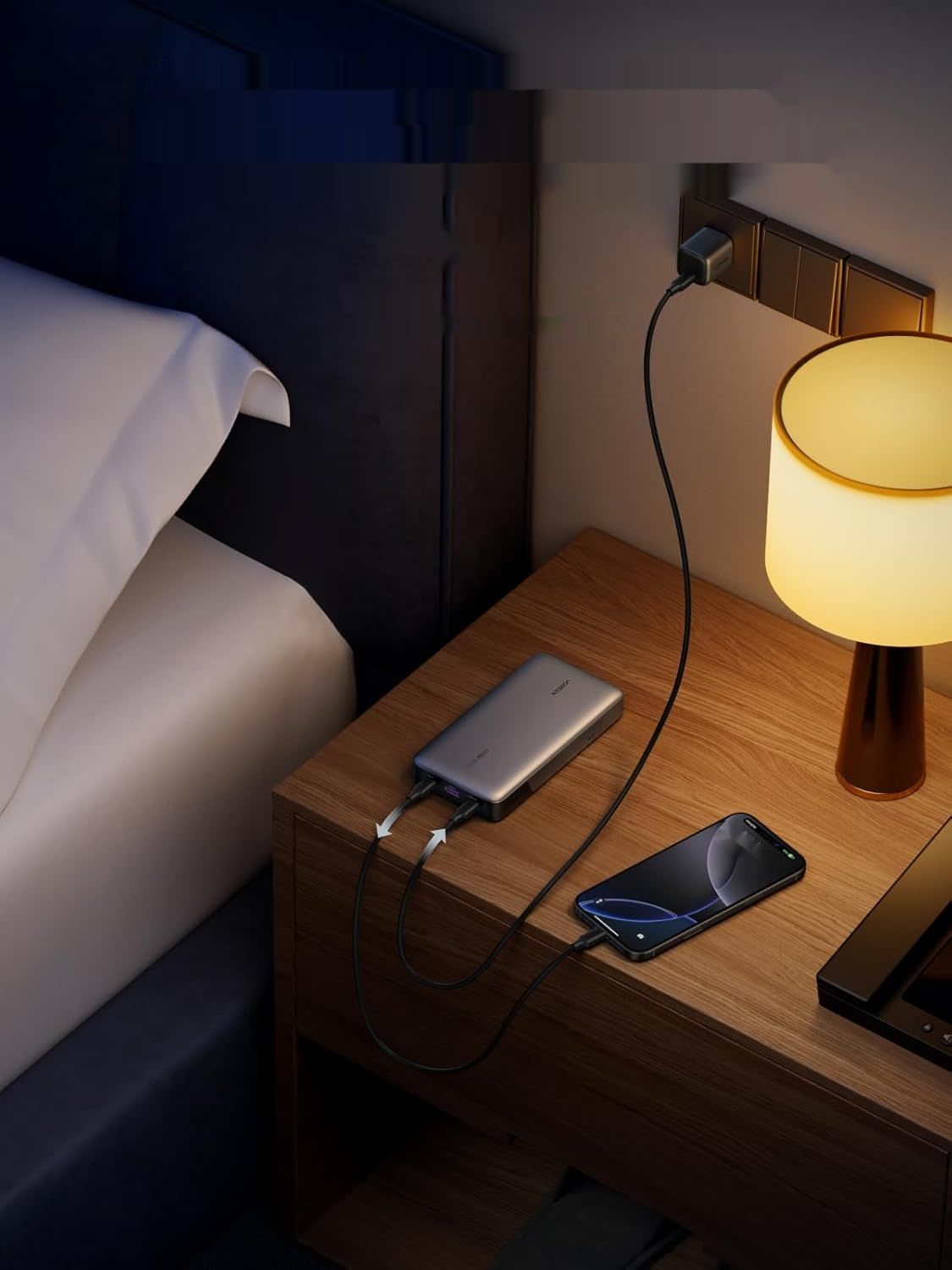 UGREEN Power Bank 145W Max 25000mAh Zewnętrzna Bateria z 3 Portami USB C