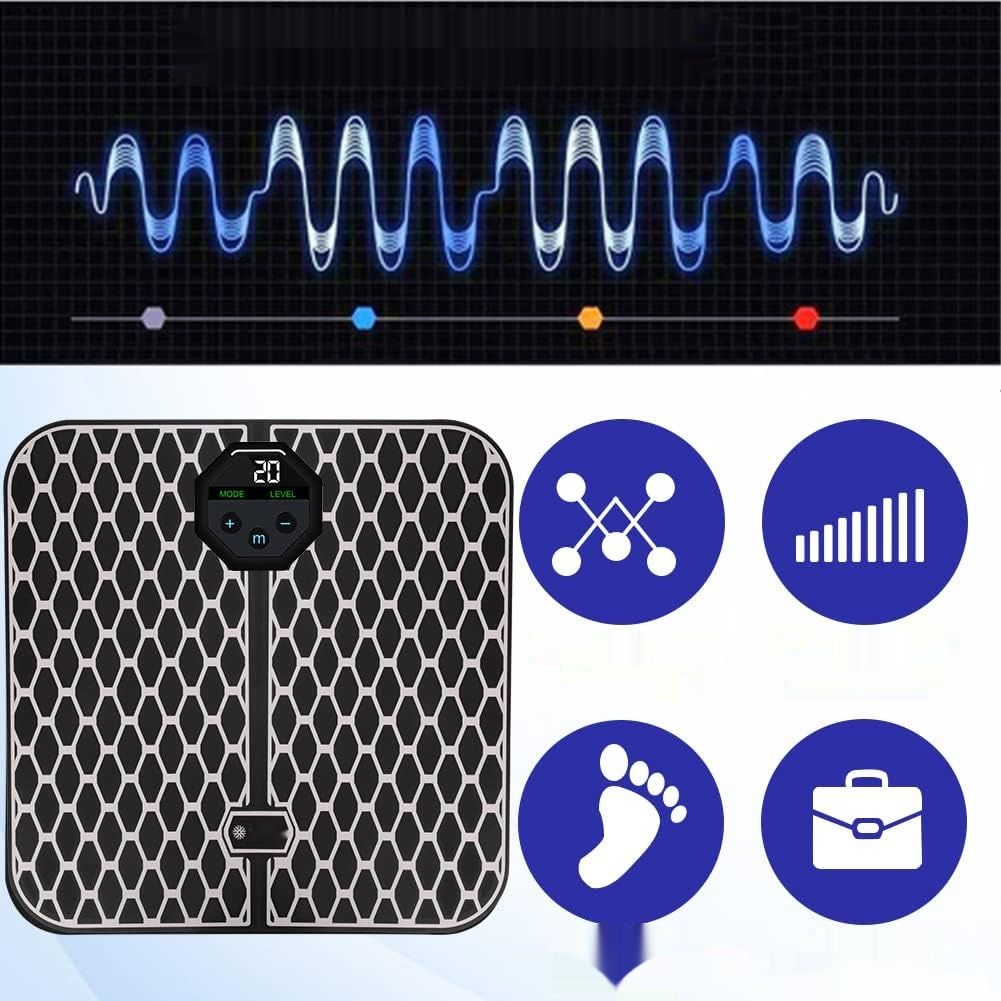 INHDBOX Masażer do Stóp EMS, Przenośny Masażer do Stóp z USB