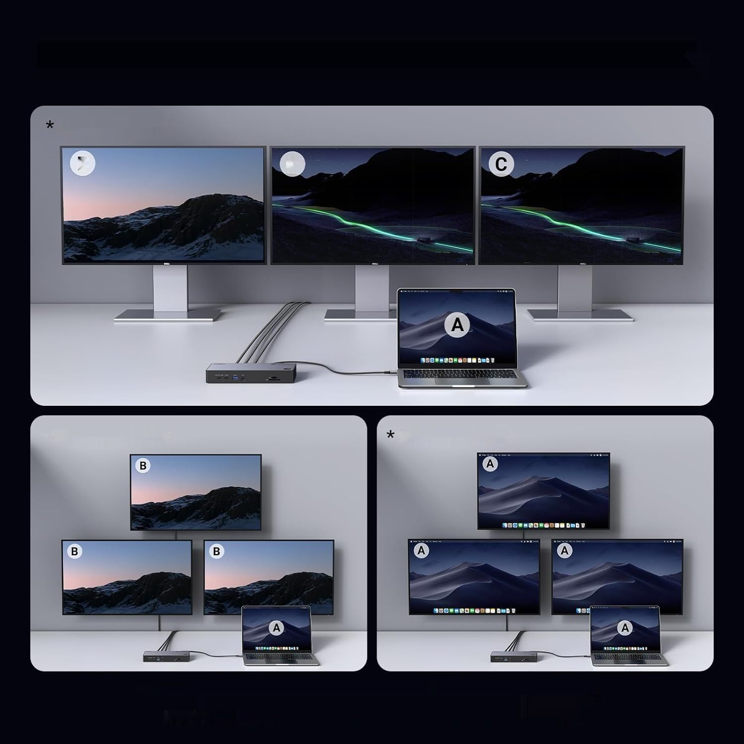 UGREEN Revodok Max 313 Stacja Dokująca z Thunderbolt 4 40Gbps