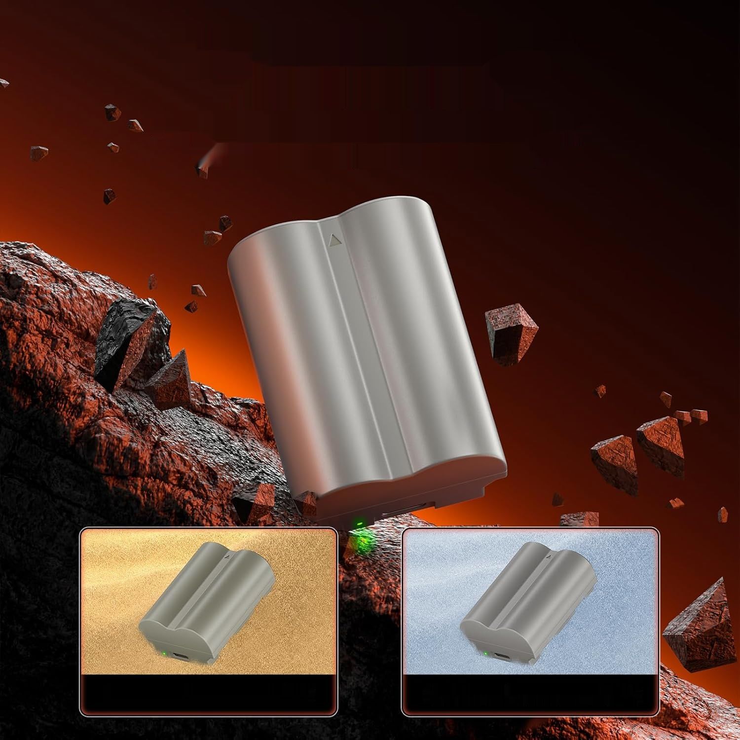 Mspalocell NP-W235 Bateria 2550mAh do Fujifilm X-T5 X-T4 X-S20