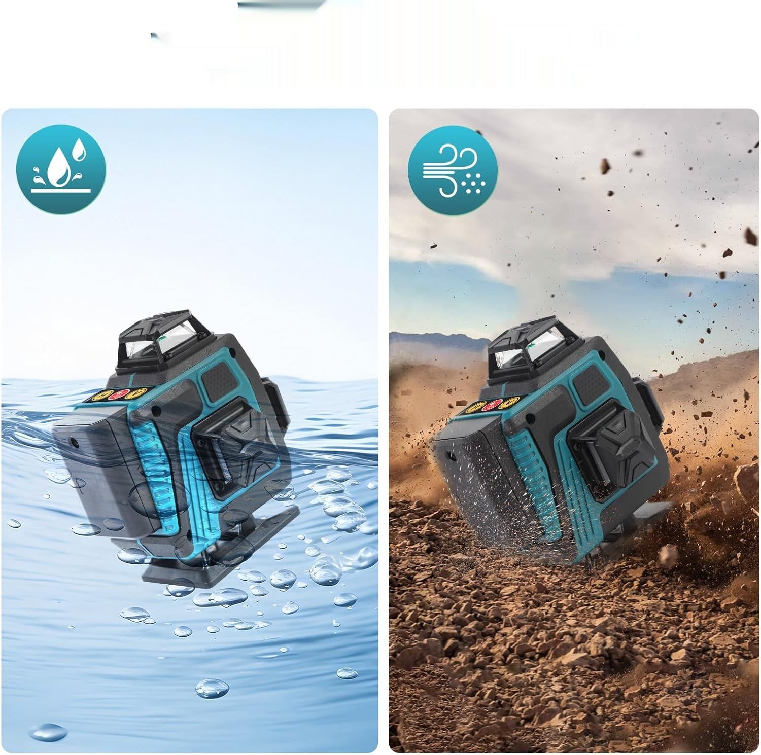 Mulcort 4D Laserowy Poziomica Laserowa