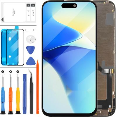 INCELL Wyświetlacz LCD do iPhone 15 Plus Ekran 6,7 cala Full HD