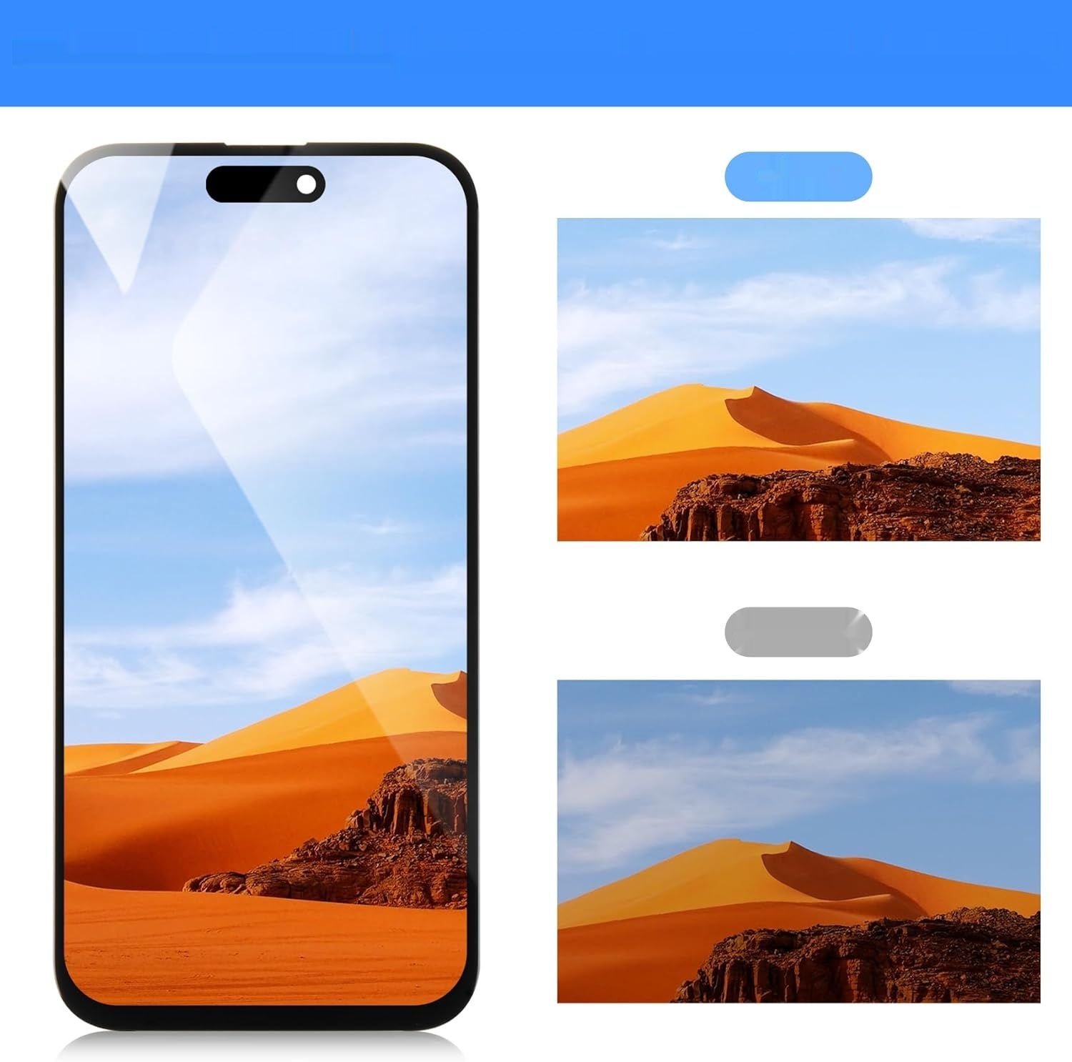INCELL Wyświetlacz LCD do iPhone 15 Plus Ekran 6,7 cala Full HD