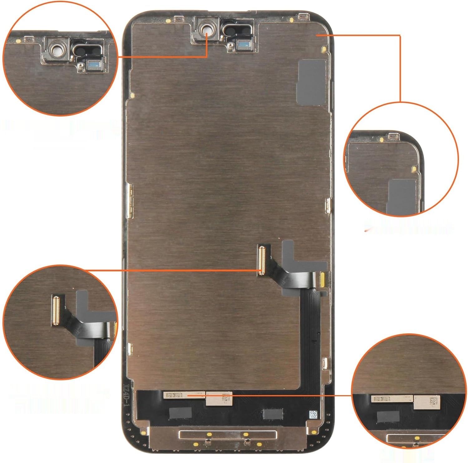 INCELL Wyświetlacz LCD do iPhone 15 Plus Ekran 6,7 cala Full HD