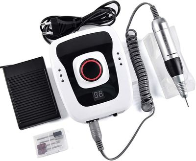 KADS 300-35000 RPM Biała Profesjonalna Frezarka do Paznokci