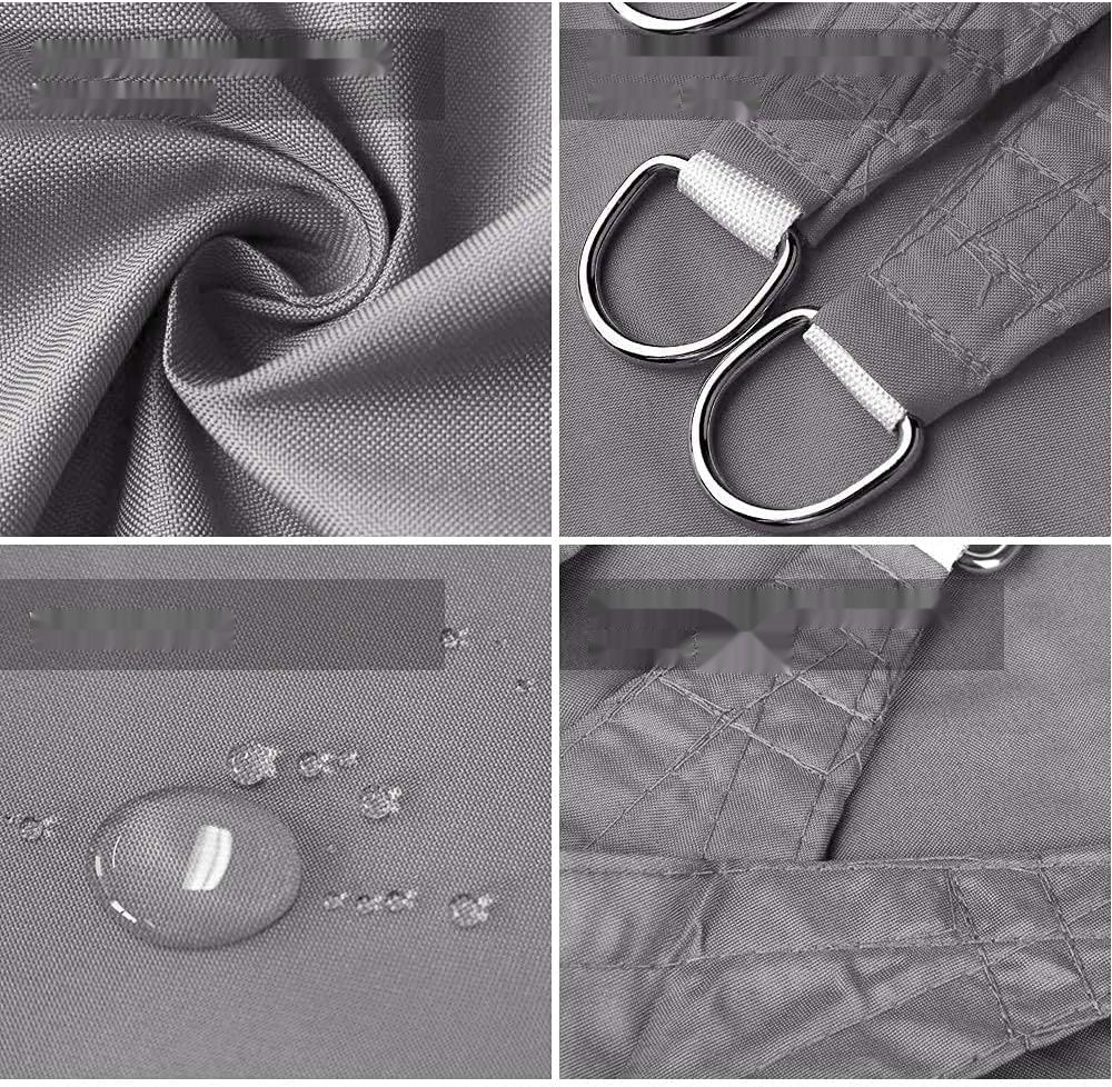 Zewnętrzna Markiza, Dripex 3 x 3 m Prostokątny Żagiel Cieniujący