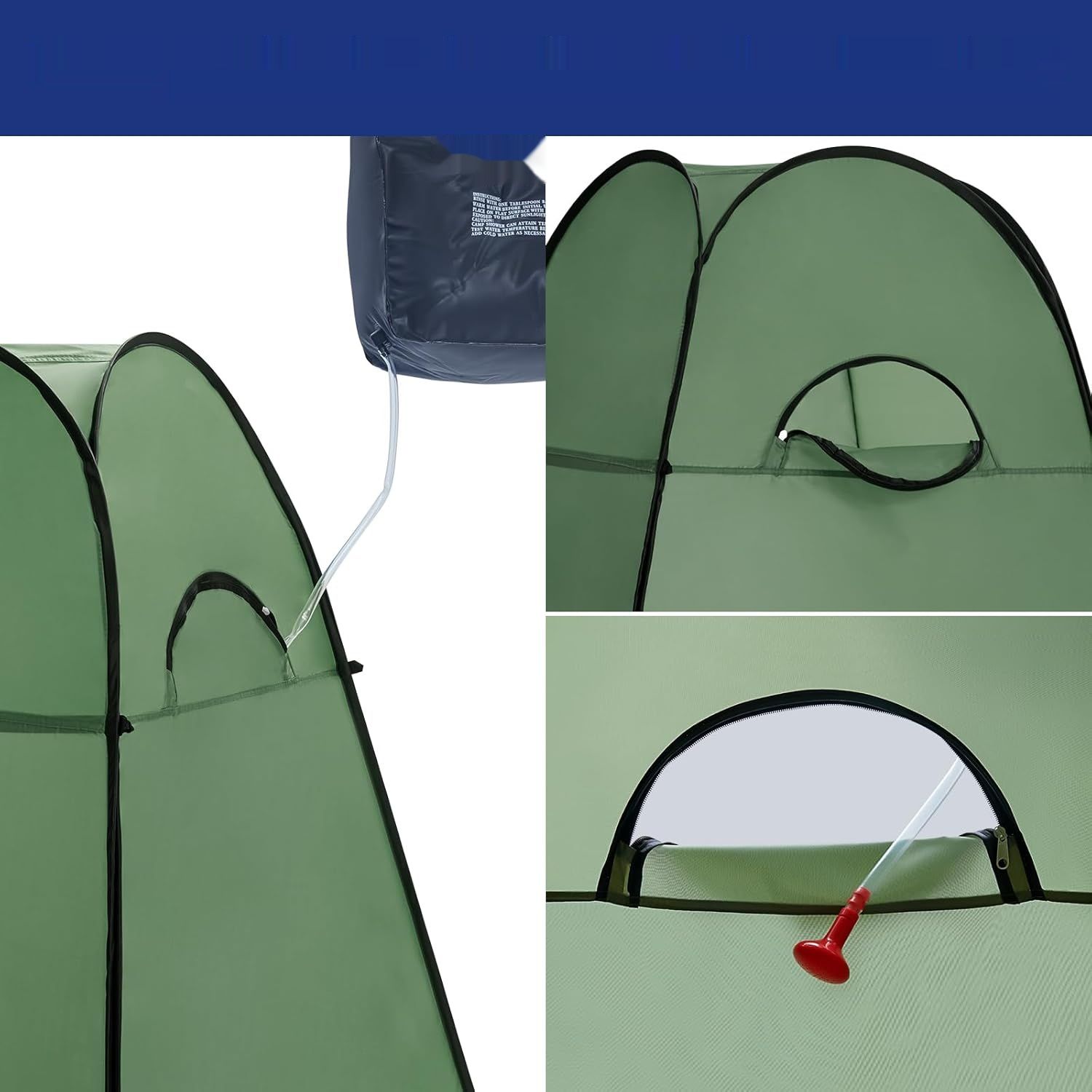 WolfWise Prysznicowy Namiot Toaletowy Plaża Przenośna Przebieralnia