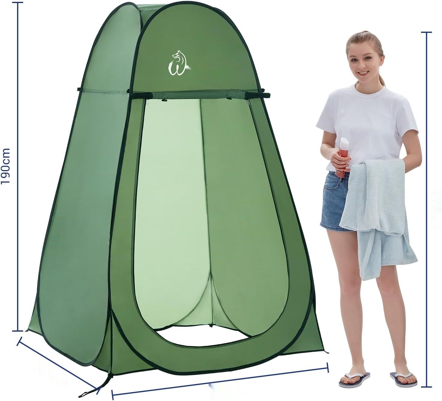 WolfWise Prysznicowy Namiot Toaletowy Plaża Przenośna Przebieralnia