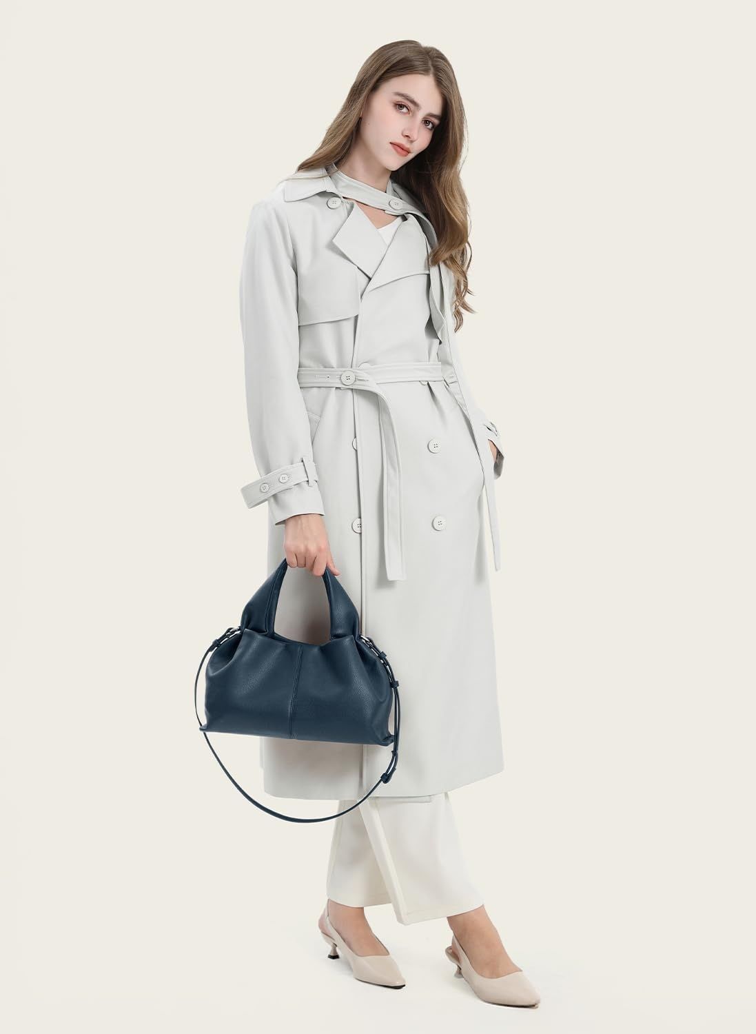 Oscaurt Chmara Chmurki Damska Mała Torebka PU Skórzana Torebka