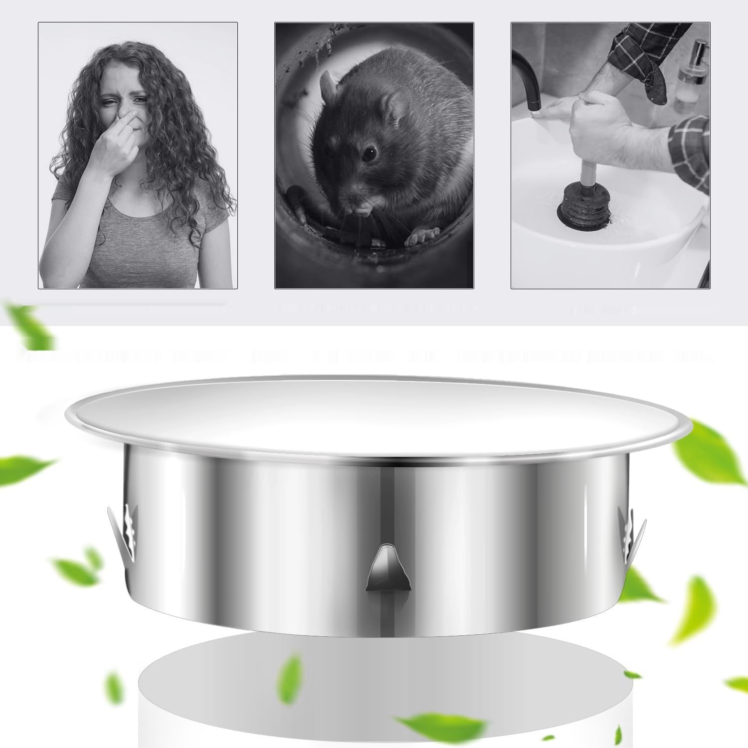 Osłona rury pieca 180 mm, pokrywa komina ze stali nierdzewnej.