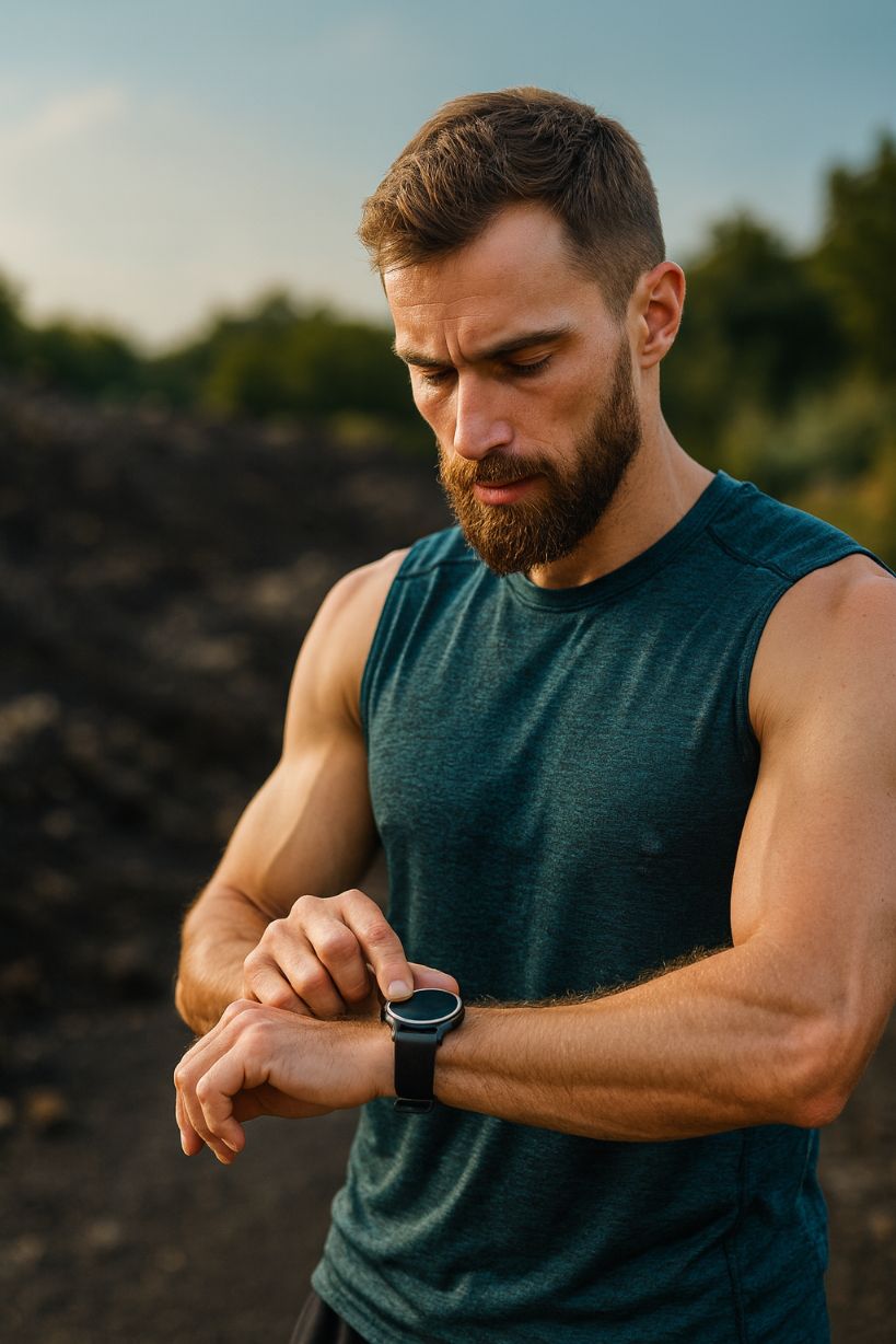 LIGE Męski Smartwatch z funkcją telefonu, 1.43-calowy Smartwatch AMOLED