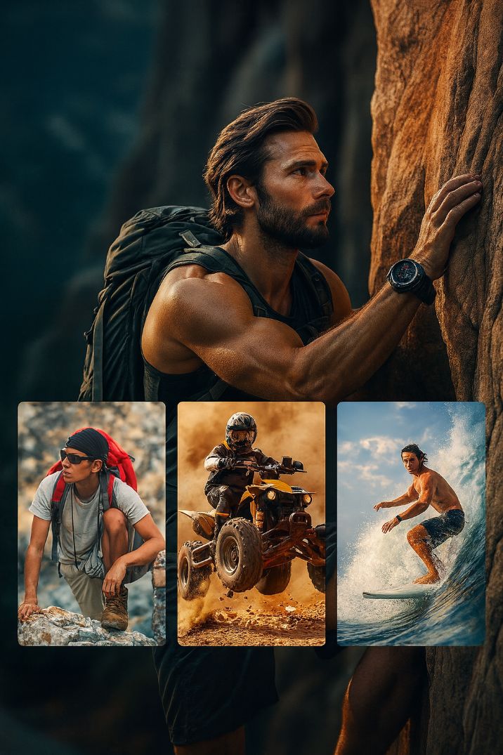 LIGE Męski Smartwatch z funkcją telefonu, 1.43-calowy Smartwatch AMOLED