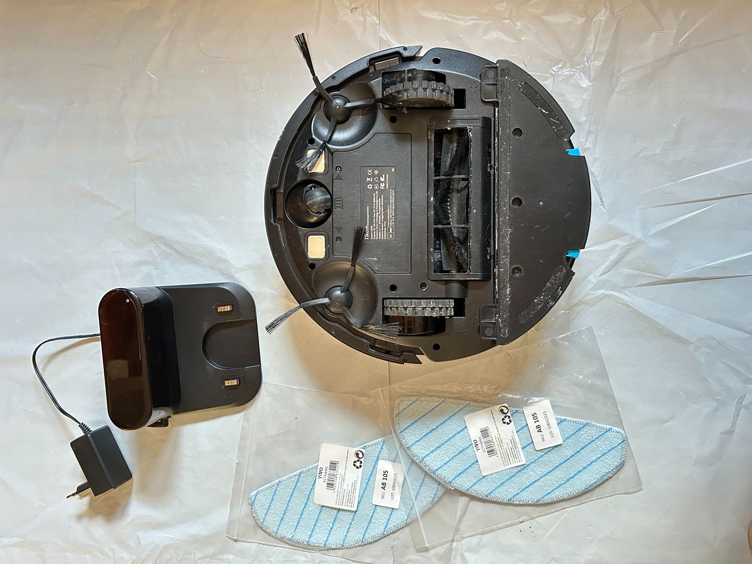 Tikom L9000 Odkurzacz Robot z funkcją mopowania, nawigacja LiDAR