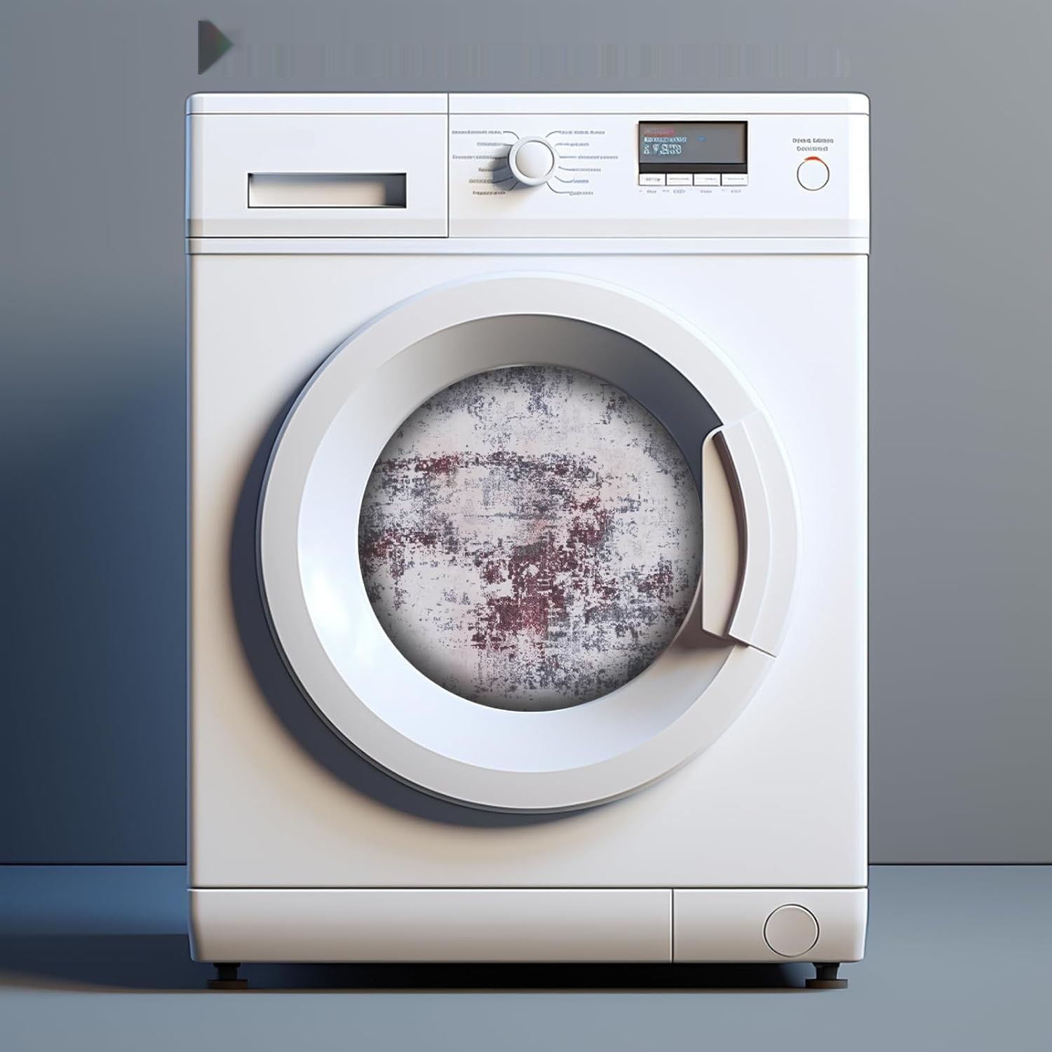 Xfrog Vintage Abstrakcyjny Dywan (Czerwony/Szary, 120 x 160 cm)