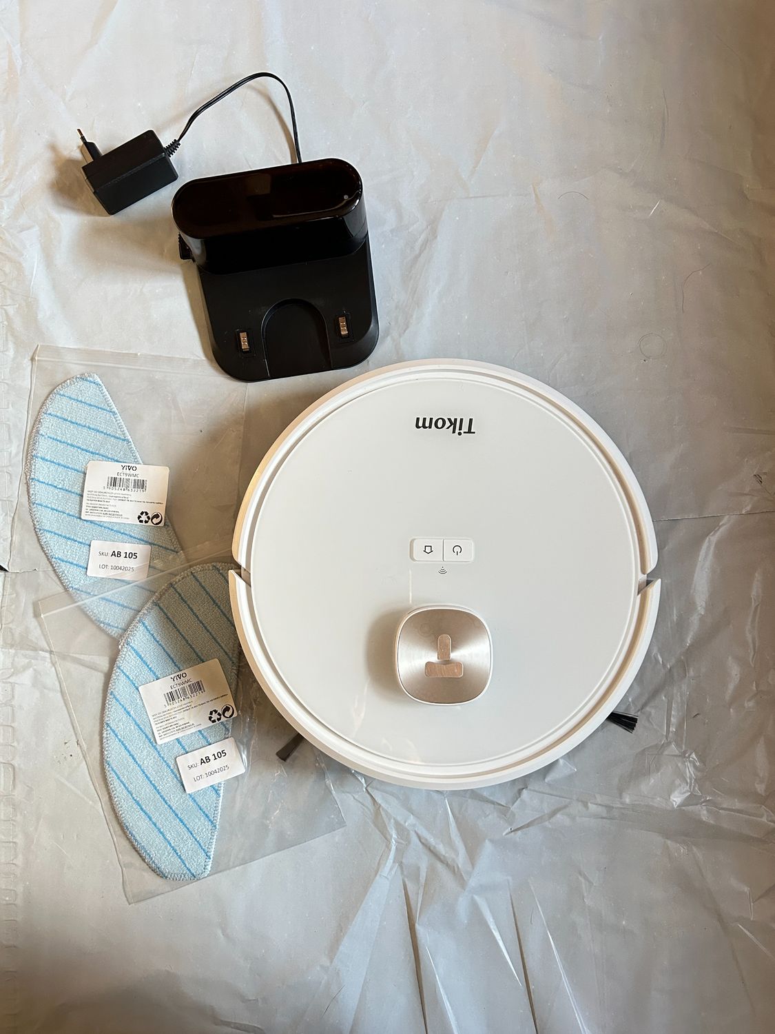 Tikom L9000 Odkurzacz Robot z funkcją mopowania, nawigacja LiDAR