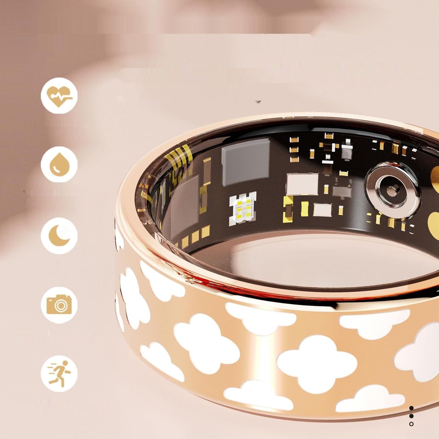 findtime Smart Ring Smartringen dla kobiet