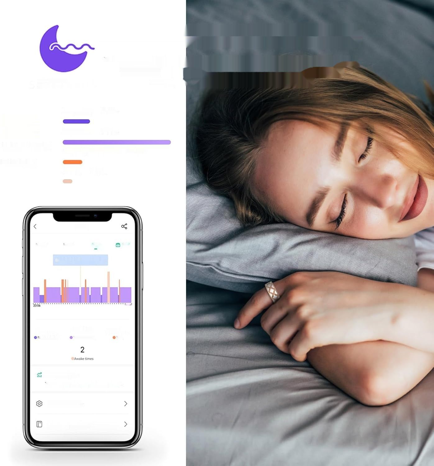 findtime Smart Ring Smartringen dla kobiet