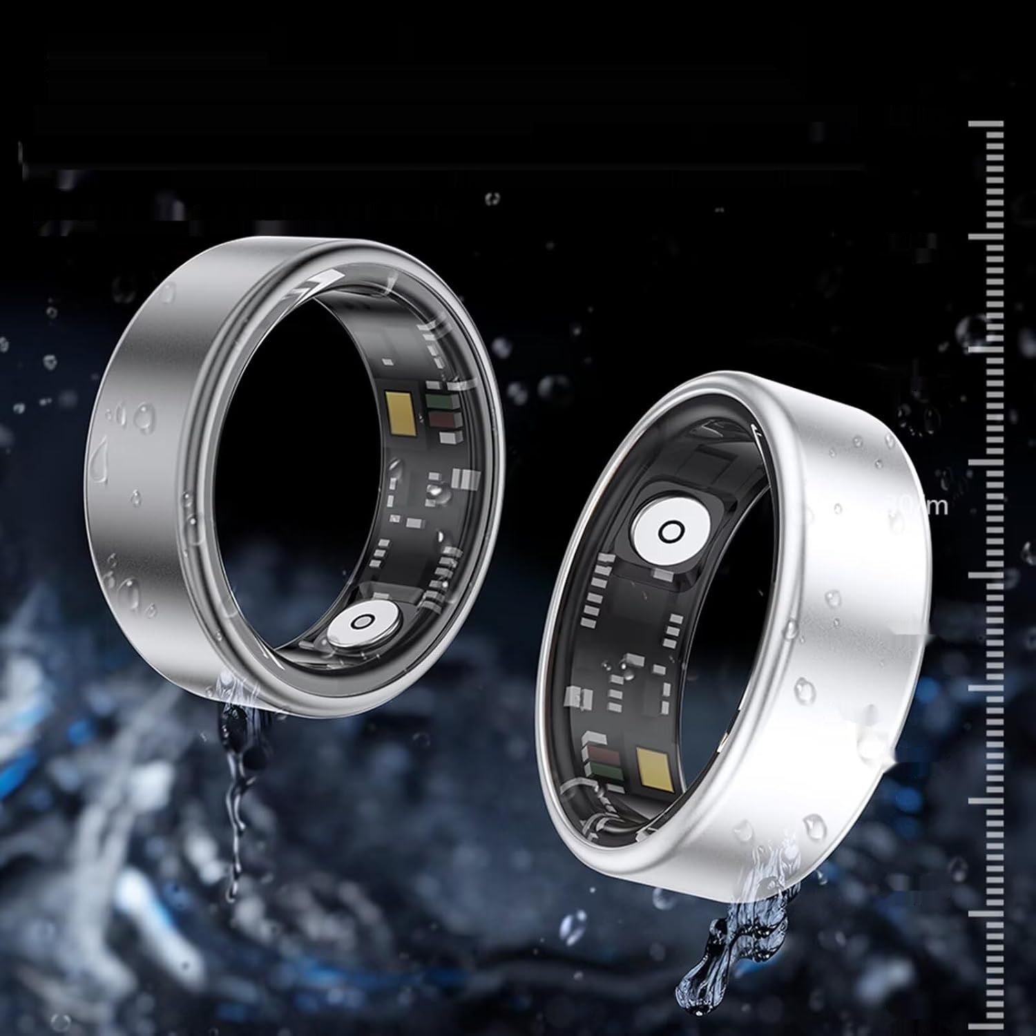 Smart Ring Android iOS Tracker Fitness Pierścień