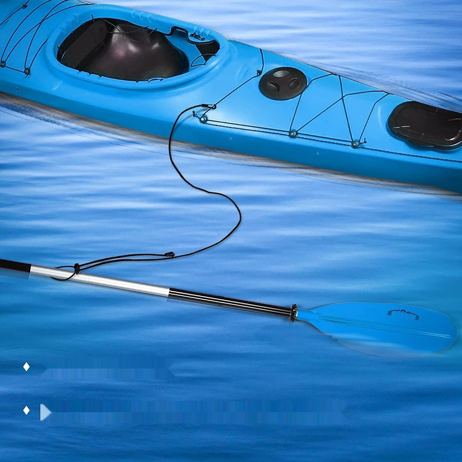 OVERMONT Aluminiowe Wiosło do Kajaka Canoe